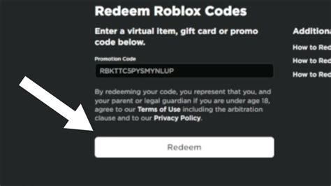 Ww roblox com redeem - Roblox Gift Cards can only be redeemed in a browser at Roblox.com/redeem - they can't be redeemed in the Roblox mobile app or any video game console. From the Membership or Robux Purchase Pages. Roblox Credit can be used to purchase a Roblox Premium Membership or Robux if you have enough Roblox Credit in your account. 